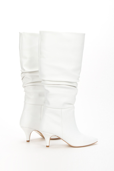 DYG STORE Women's 6 cm Thin Heeled Pointed Toe Boots