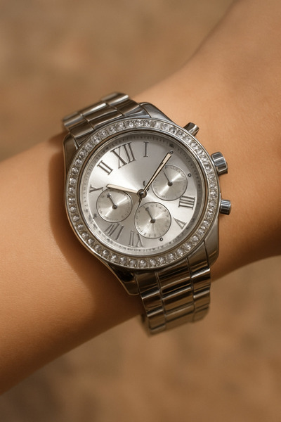 İ&A HOME Full Stone-Studded Stylish Design Exclusive Series Roman Numeral Wom...