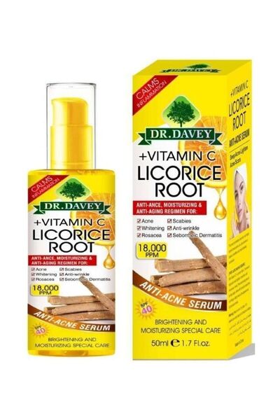 Dr. Davey Vitamin C + Licorice Root Anti-Acne Serum 50ml