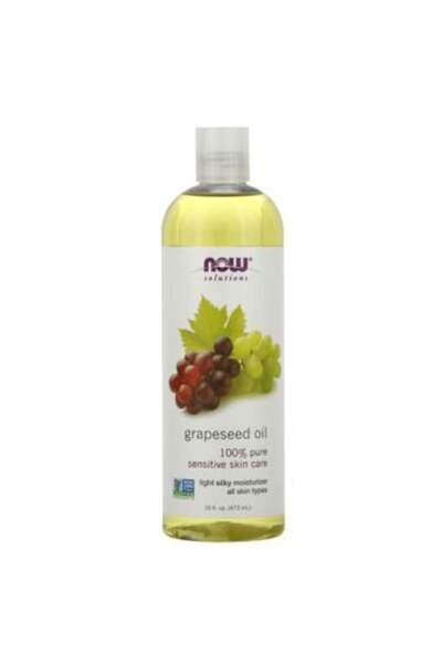 Now Pure Grape Seed Oil 100% by - 473 ml