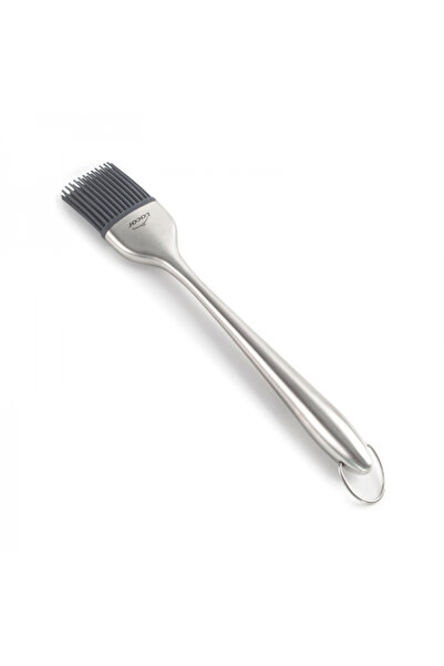 Lacor Perie de bucătărie din silicon cu mâner din oțel inoxidabil, 23 cm