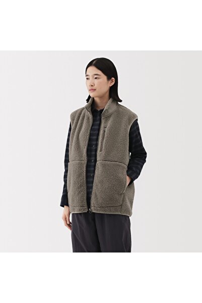 Muji Boa Fleece Vest