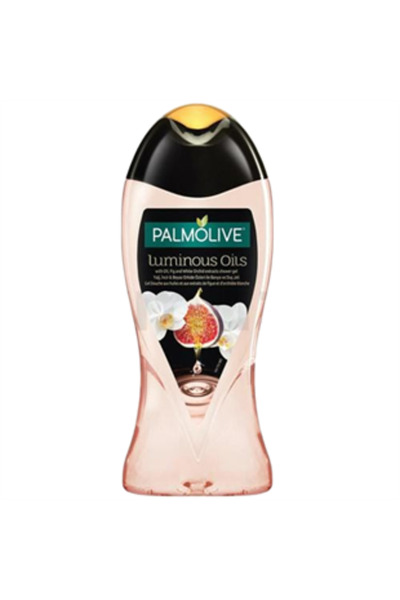 Palmolive جل استحمام زيت لومينوس بالورد الأبيض وزيت التين 250 مل
