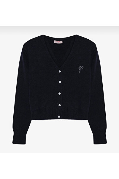 Quzu V yaka triko hırka