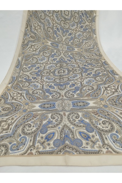 Güneş Eiffel Cotton Soft Special Series Shawl (Ethnic & Floral Pattern, Original, Hijab Clothing, New Collection)