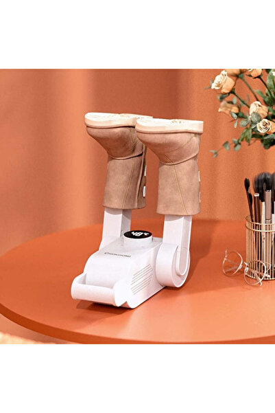Deliny Electric Shoe Dryer with UV Sterilization Function, Adjustable Stand, Timer, Foldable Design