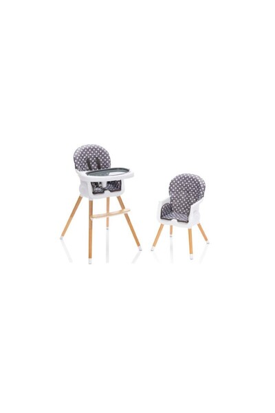 Fillikid High Chair for Table Paul Star Grey -