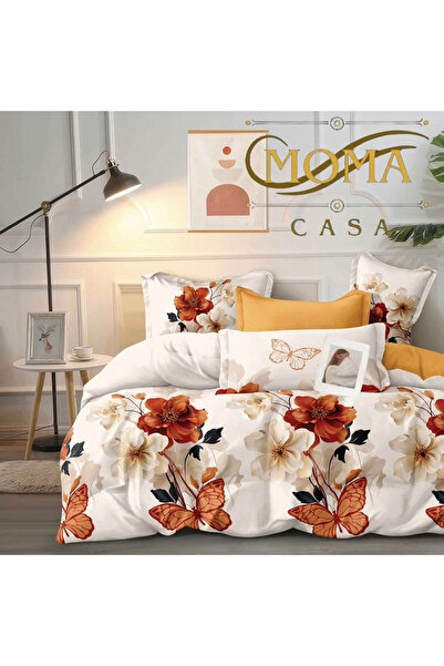 moma casa Bed linen, 6 pieces, 2 persons, 230x250cm, thick fineness