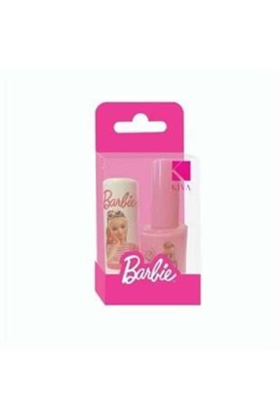 Barbie Lisanslı Dudak Koruyucu ve Oje Seti