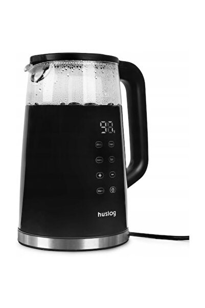 Huslog Electric Glass Kettle 1.7L with Touch Screen, 2200W