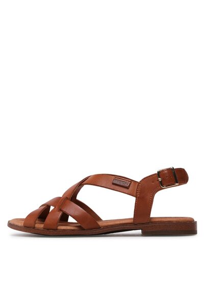 PIKOLINOS Γυναικεία Σανδάλια καφέ PIKOLINOS-W0X-0556ST BRANDY