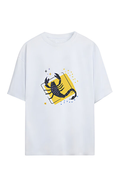 GraffTee تي شيرت قطني كبير الحجم للجنسين من AKREP BURCU