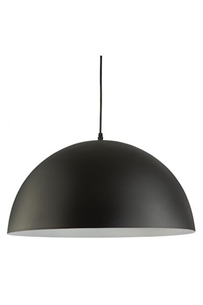 FineLynx™ Lampă suspendată XL-Neagră, Negru Mat, Soclu E27, Abajur Metalic, Diametru 40 cm, Reglabilă