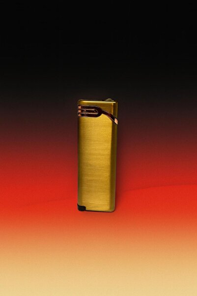 melmus Royal Gold Torch — Metalik Altın Minyatür Pürmüz Çakmak