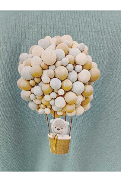 Ersel Erselbaby Baby Cotton Balloon Print Romper - Long Sleeve and Comfortable