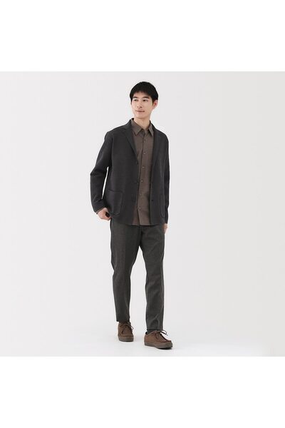 Muji Washable Milano Ribbed Jacket
