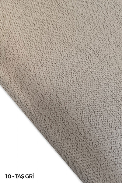 ELS PUFFY 1 METRE TAŞ GRİ RENK 1.SINIF SİLİNEBİLİR ASTARLI DÖŞEMELİK KUMAŞ MADRİD 10 NUMARA