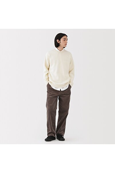Muji Andes Wool Crew Neck Sweater