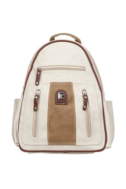 Charm & Shape Rucsac de damă Charm&Shape, piele, 26x16x30 cm, bej