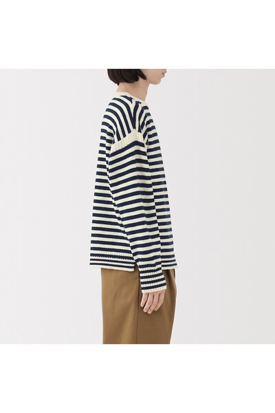 Muji Andes Wool Crew Neck Sweater