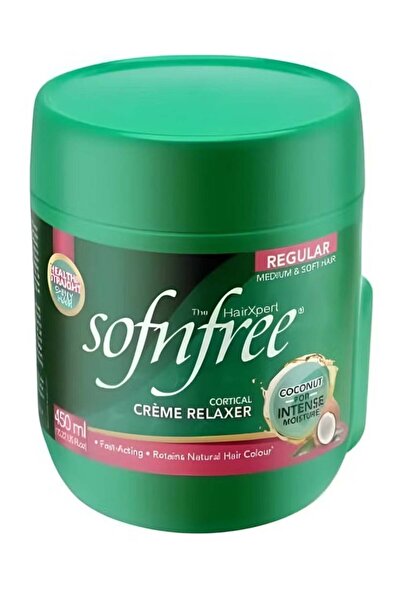 SOFN'FREE كريم مُرخي للشعر - عادي (450 مل) | للشعر المتوسط والناعم بنكهة جوز ...