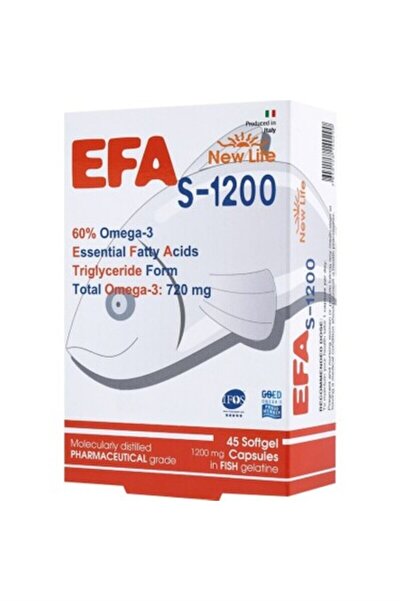 New Life Efa Omega3 S-1200 45 Kapsül