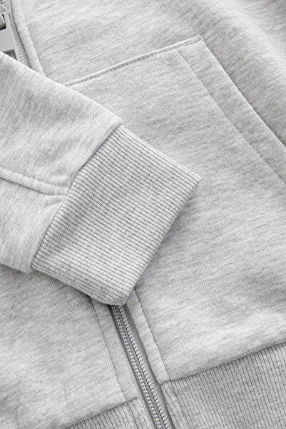 Colorinas Comfy Kapişonlu Fermuarlı Sweatshirt