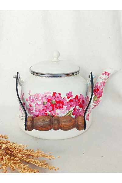 EBRULİEMAYE Always Enamel Teapot Kettle 2.5 Liters