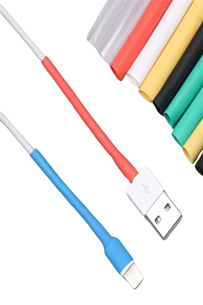 Buççin جهاز إصلاح الكابلات 164 قطعة، غلاف واقي، أنابيب حرارية متقلبة ملونة، م...