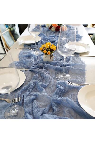 OEM Față de masă din material textil 90 x 300 cm, perfectă pentru nunți, sărbători, petreceri pentru copii, decorațiuni de masă