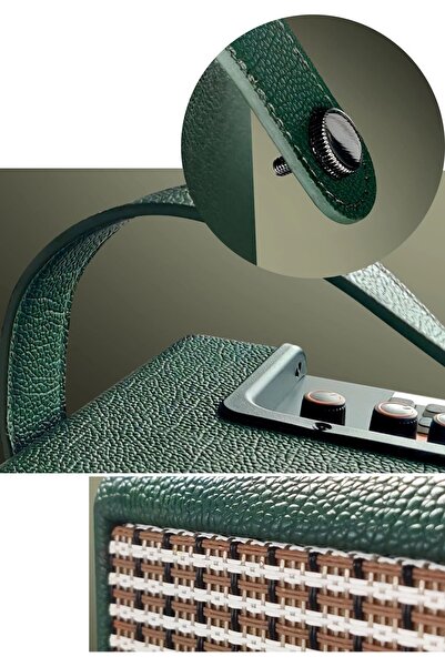 Genel Markalar BFS F32 2x50W Sürücülü 2 Adet Mikrofonlu BT 5.2 Kablosuz Hoparlör - Siyah