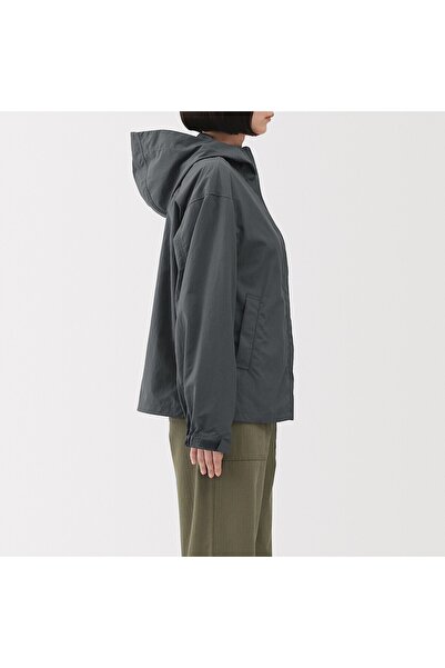 Muji Water Repellent UV Protection Pocketable Hooded Jacket