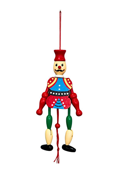 Home 2 ADET Nostaljik Ahşap Kurşun Asker ,Eğitici Hareketli Kukla,Koleksiyonluk Ahşap Oyuncak