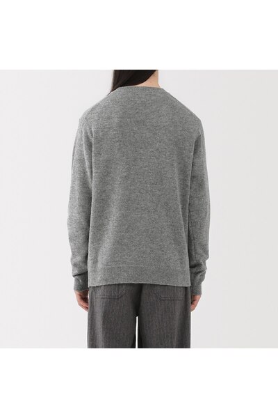 Muji Washable Mid-Gauge Crew Neck Sweater
