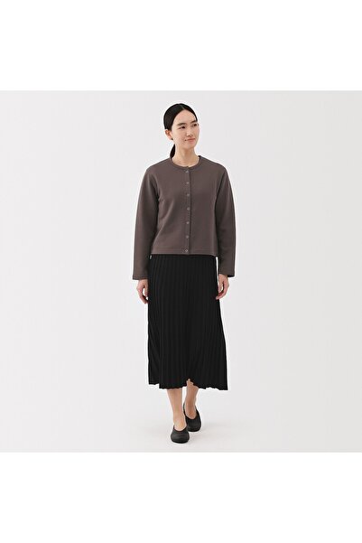 Muji Lyocell Blended Flared Skirt