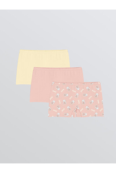 LC Waikiki Özmarka Nou sezon cu imprimeu pentru fete boxeri 3-bucăți