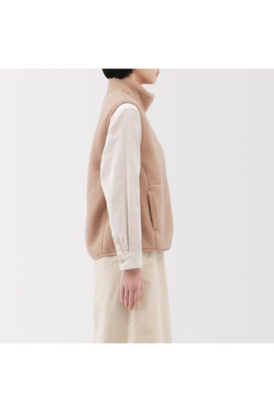 Muji Boa Fleece Vest