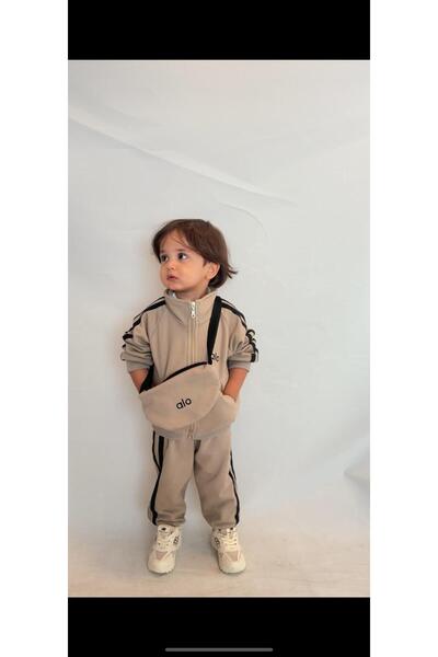 awix Φόρμα για αγόρια και κορίτσια με επένδυση από αλογόνι (Κάτω-Επάνω Σετ με τσάντα δώρο)