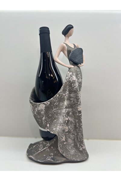 Home Yelpazeli kadın şaraplık dekor obje