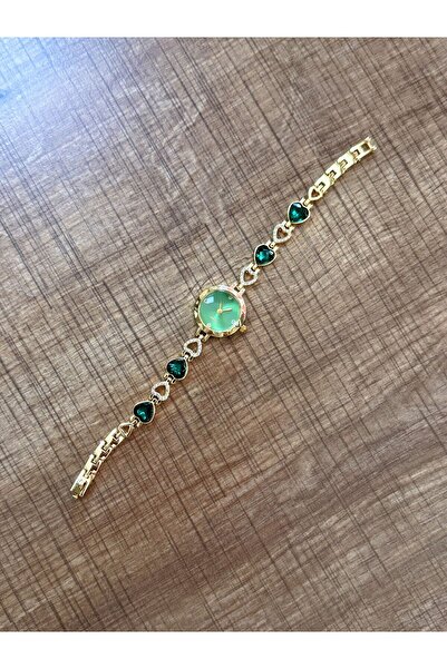 LOOQ Vintage Heart Figured Women's Wristwatch