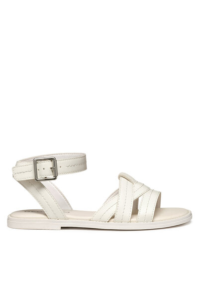 Geox Σανδάλια για κορίτσια λευκά GEOX-J5535B-000BC C1000 S