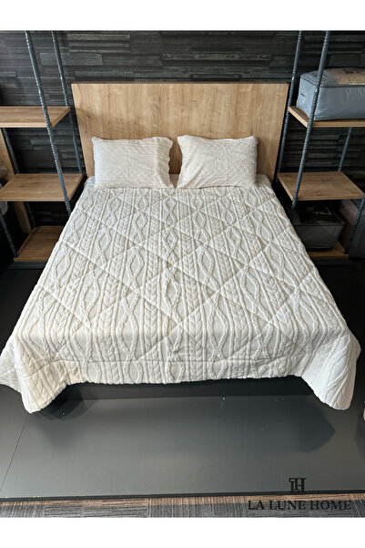 la lune home Welsoft Peluş Uyku Seti 220x240 – Orta Dolgu Keçe – 2 Yastık Kıl...