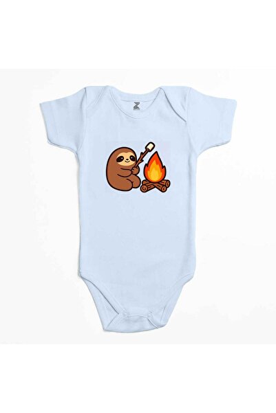 CrowsGate بدلة أطفال من Camp Cute باللون الأزرق