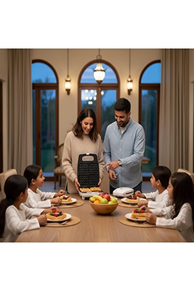 Nova Waffle Maker | Electric Non-Stick Waffle Iron with Adjustable Temperature Control | Cool Touch