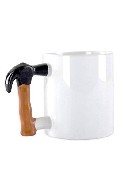 CT STONES Ct-Stones ® Interesting Gift Hammer Handle Design Ceramic Mug Cup