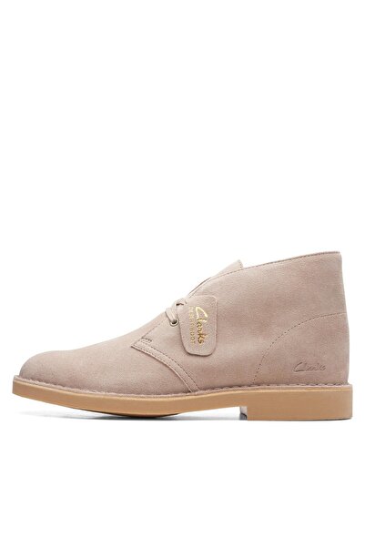 CLARKS Ανδρικά μποτάκια αστραγάλου μπεζ CLARKS-DESERT BT EVO SAND SUEDE 26166786