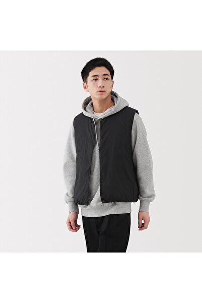 Muji سترة خفيفة الوزن قابلة للحمل بدون ياقة