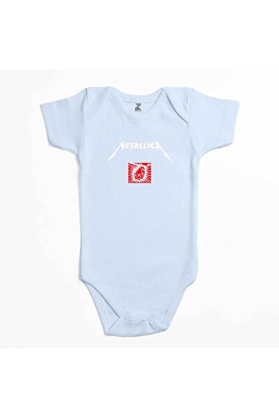 CrowsGate Metallica St.Anger Blue Color Baby Bodysuit