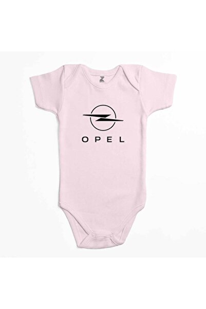 CrowsGate بدلة أطفال من Opel New Logo باللون الوردي