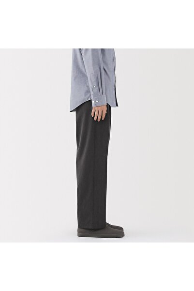 Muji Quick Dry Darted Wide Easy Pants